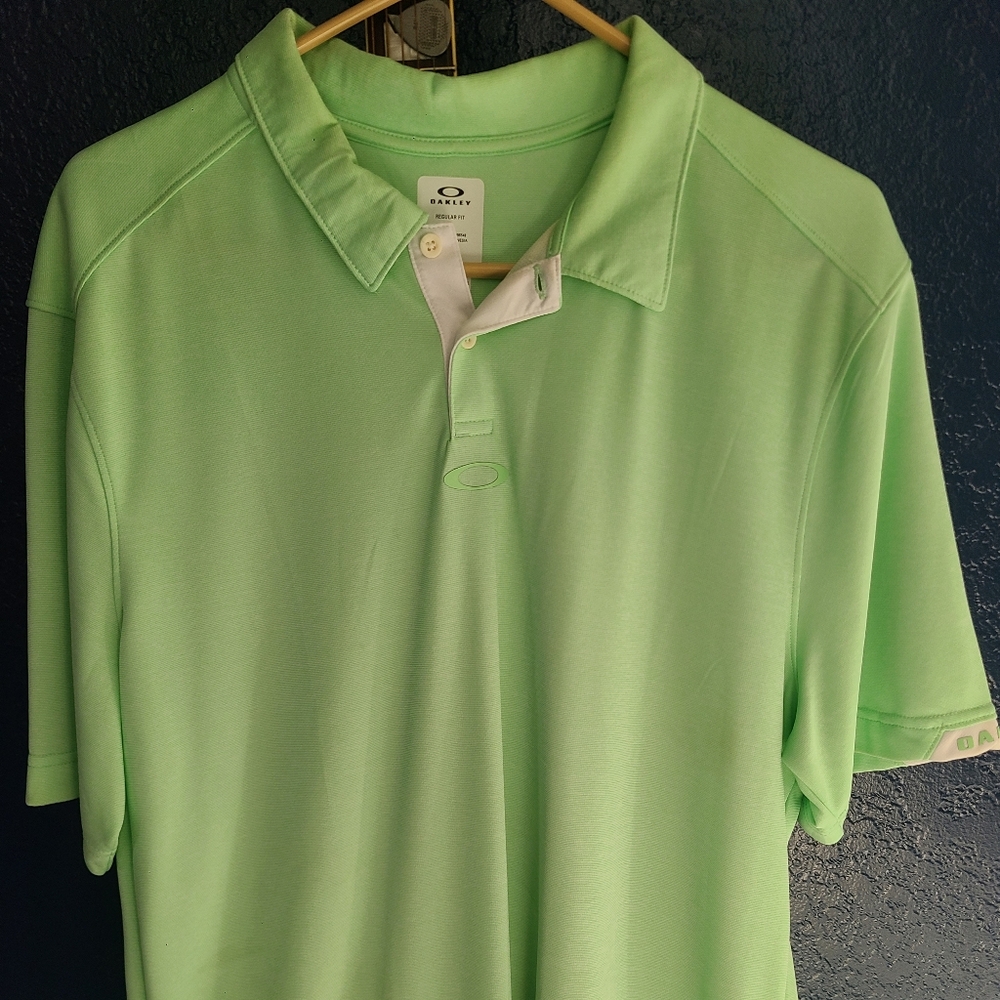Oakley golf polo light green size XXL